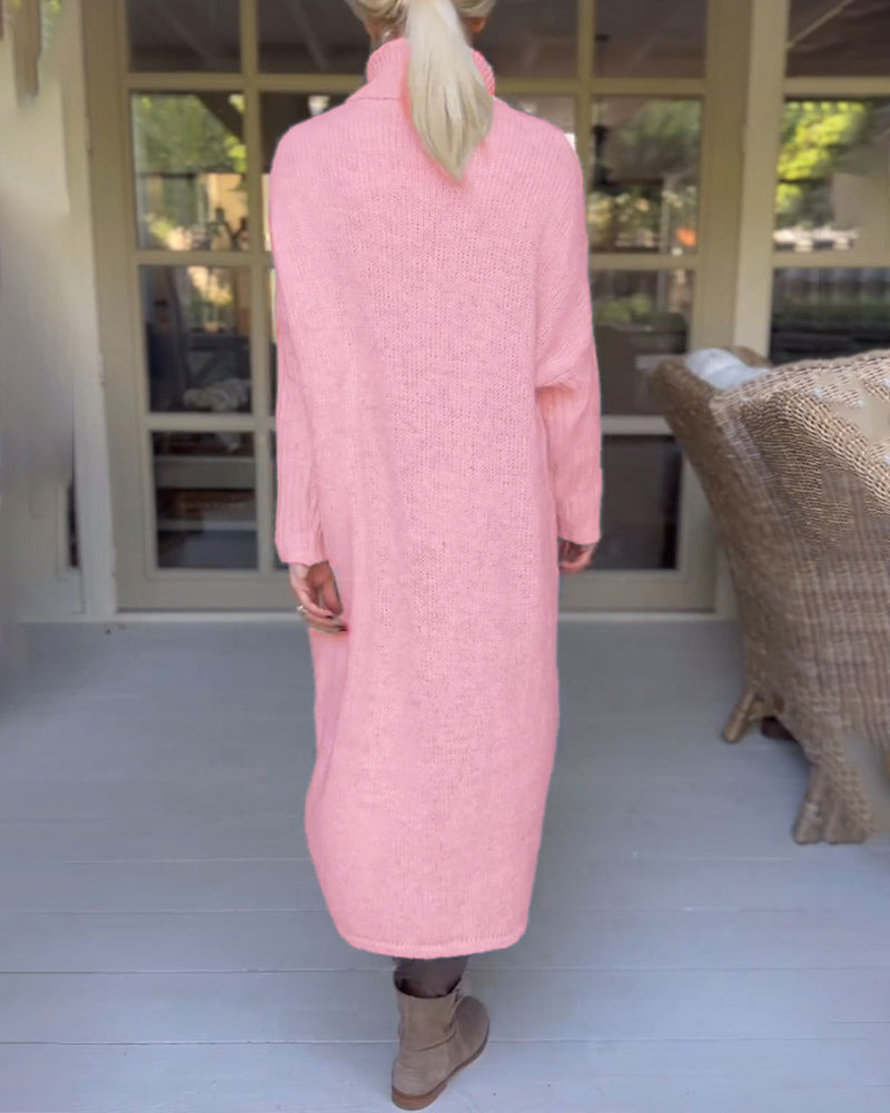 SeraAmsterdam™ | Trui met hoge hals en lange mouwen