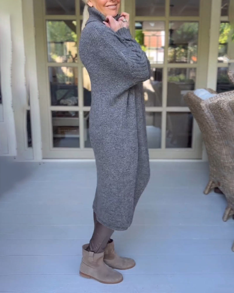 SeraAmsterdam™ | Trui met hoge hals en lange mouwen