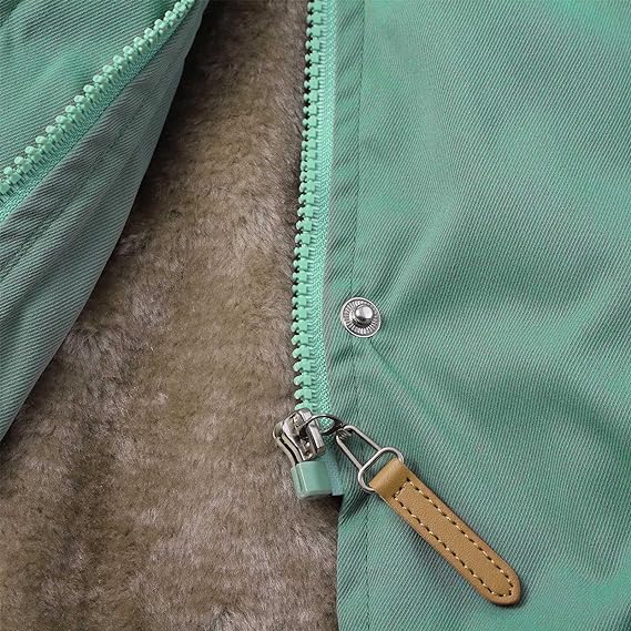 SeraAmsterdam™ | Elegante Sherpa-Gevoerde Parka Jas