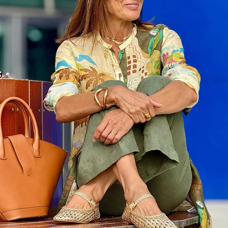 SeraAmsterdam™ | Tropische jurk