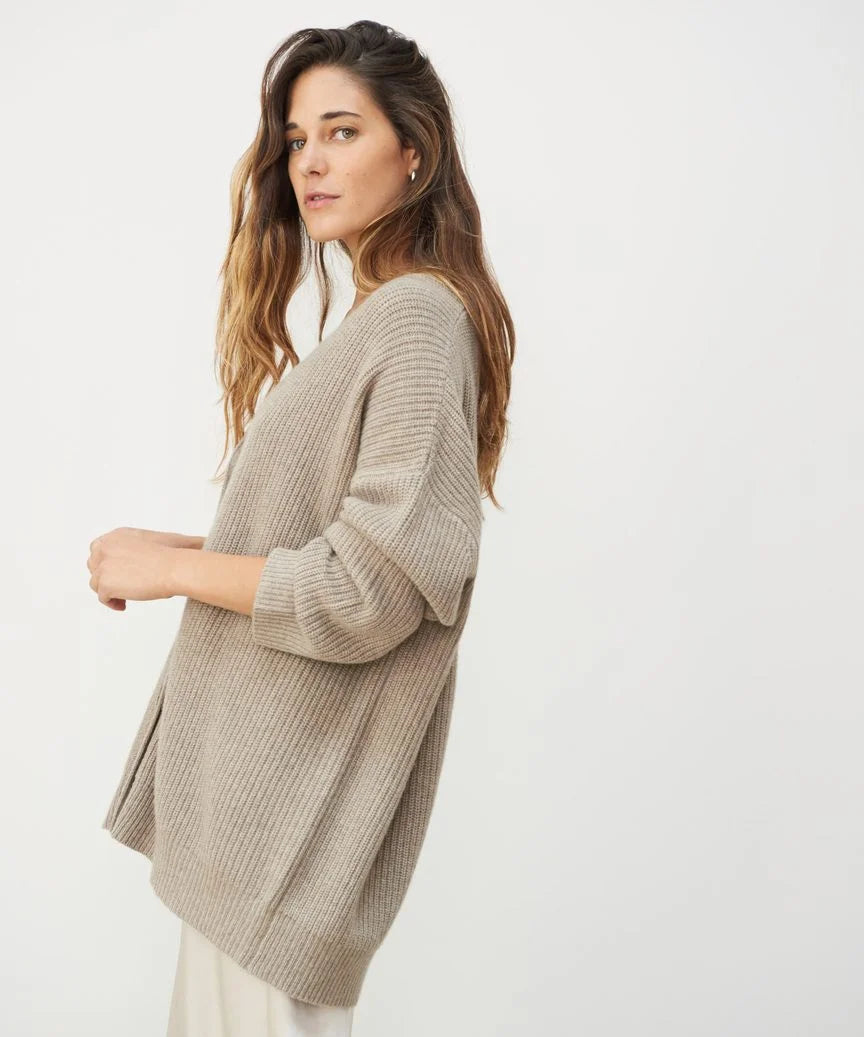 SeraAmsterdamâ„¢ | Elegante Knopen Cardigan