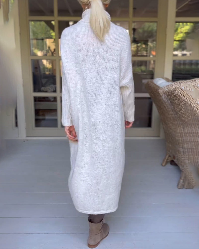 SeraAmsterdam™ | Trui met hoge hals en lange mouwen