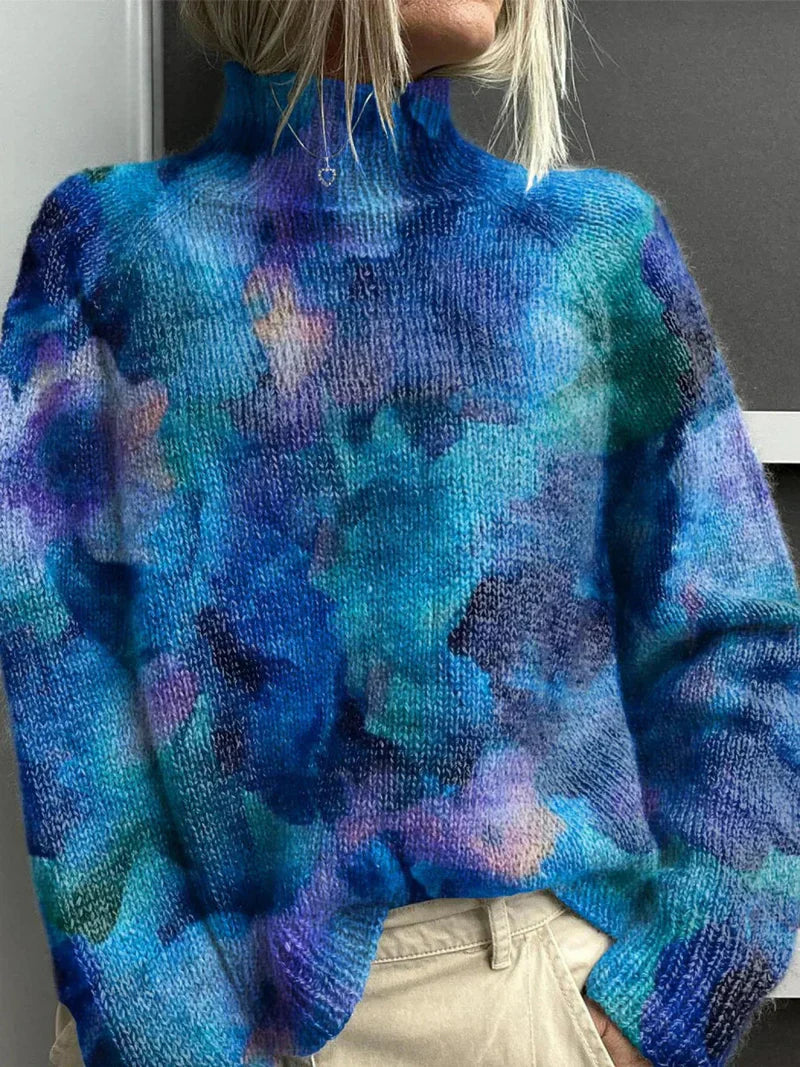 SeraAmsterdam™ | Gebreide trui met natuurmotieven