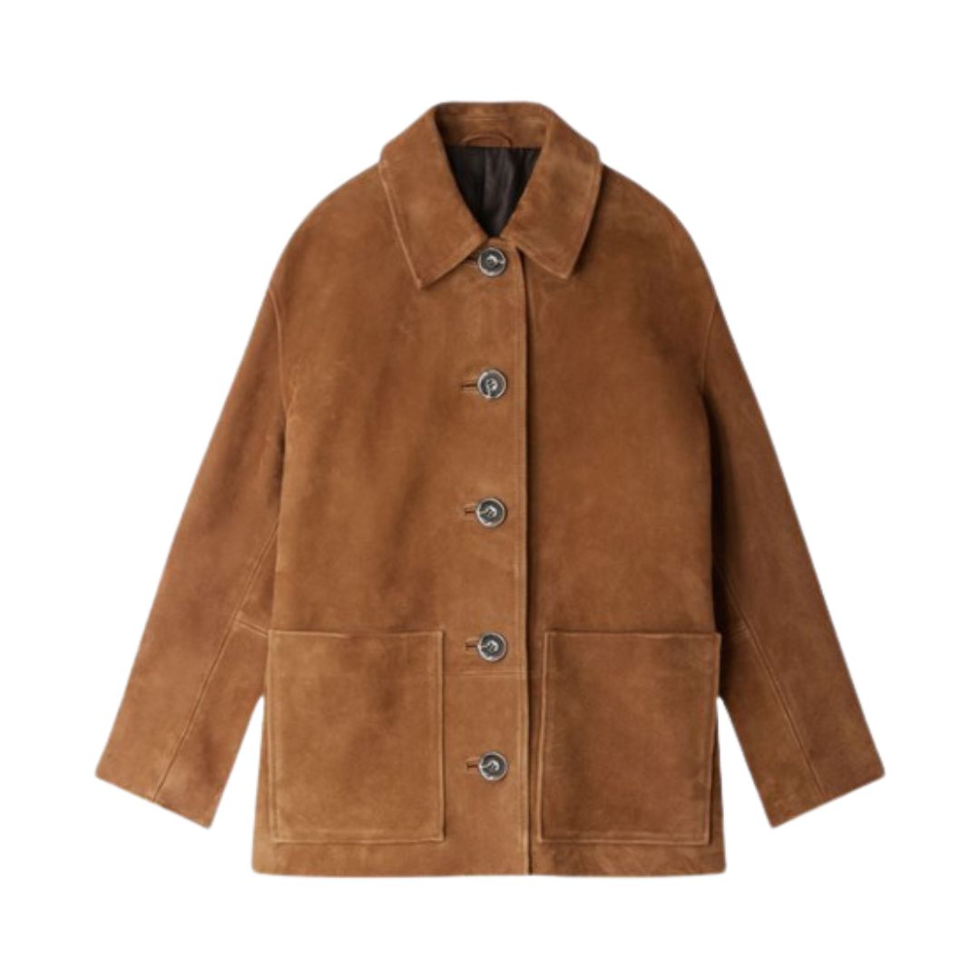 SeraAmsterdam™ | Suede Statement Coat