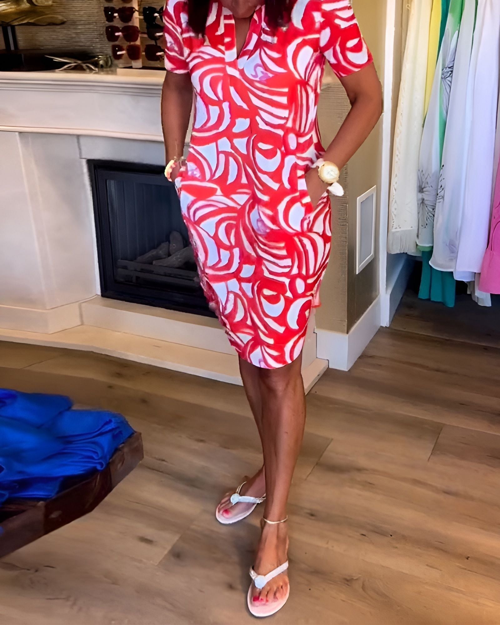 SeraAmsterdam™ | Luchtige Zomerjurk.