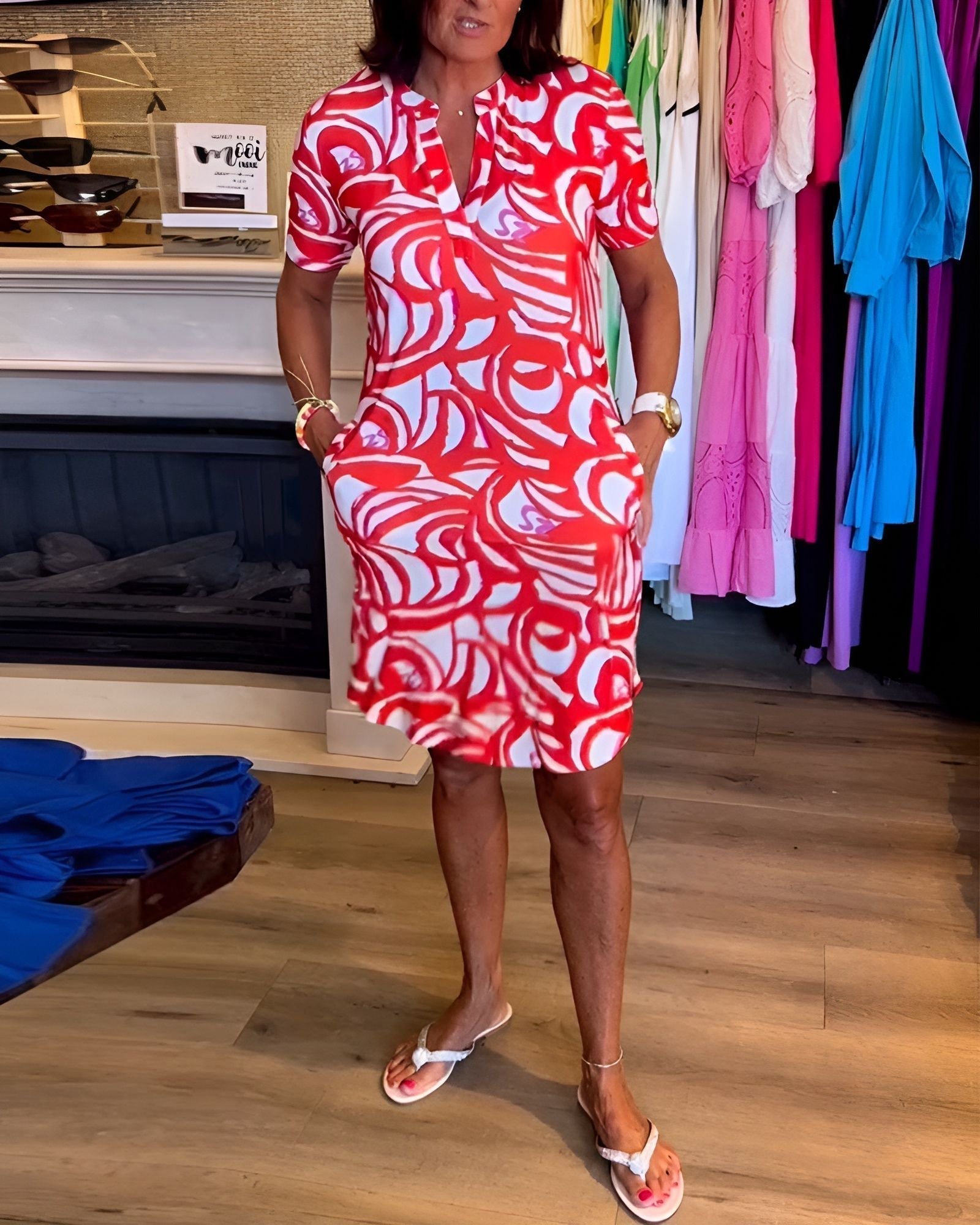SeraAmsterdam™ | Luchtige Zomerjurk.