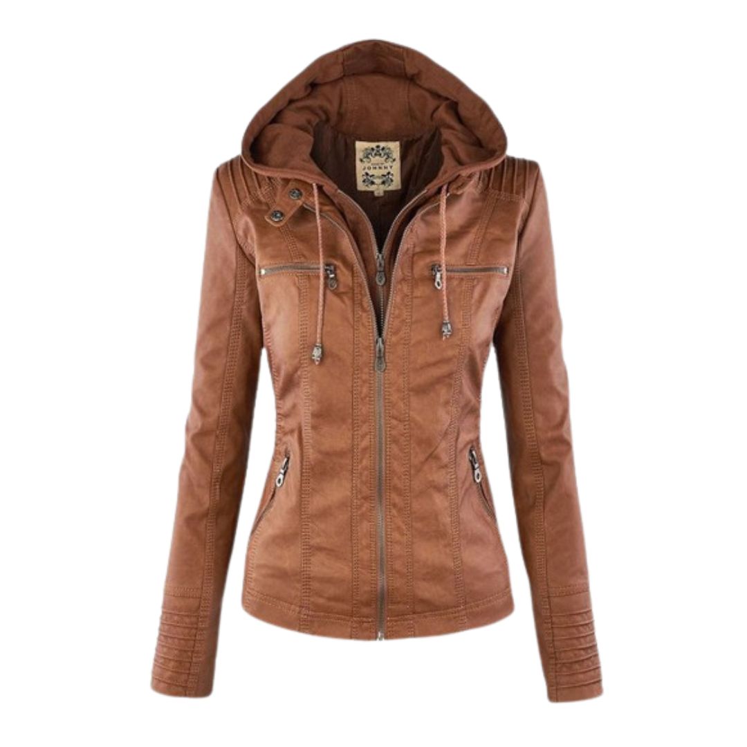 SeraAmsterdam™ | Leren Damesjas