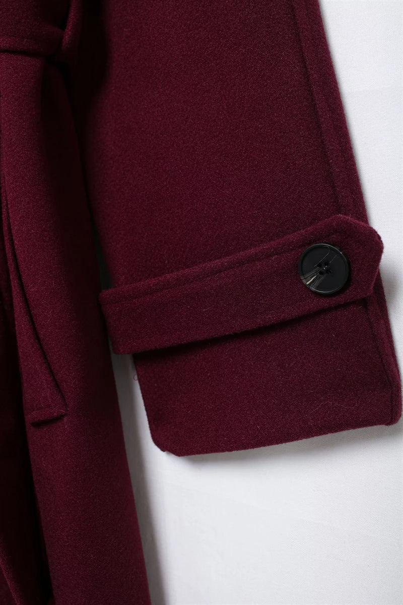SeraAmsterdam™ | Classy Burgundy Jas
