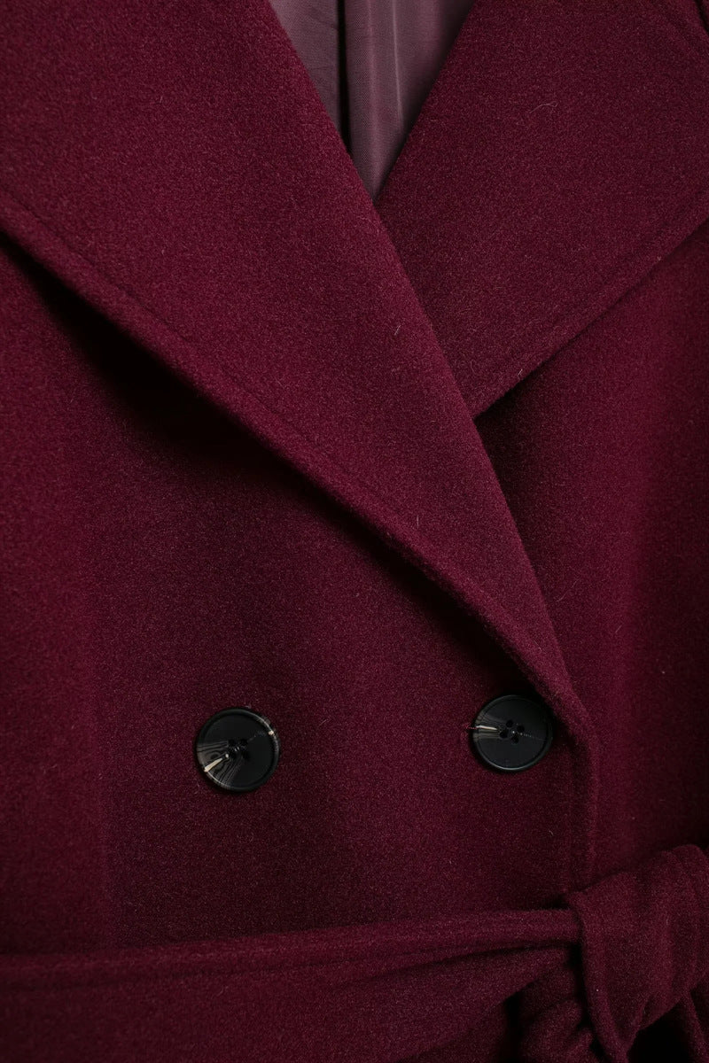 SeraAmsterdam™ | Classy Burgundy Jas