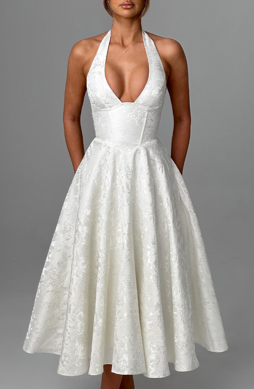 SeraAmsterdam™ | Romantische Midi-jurk