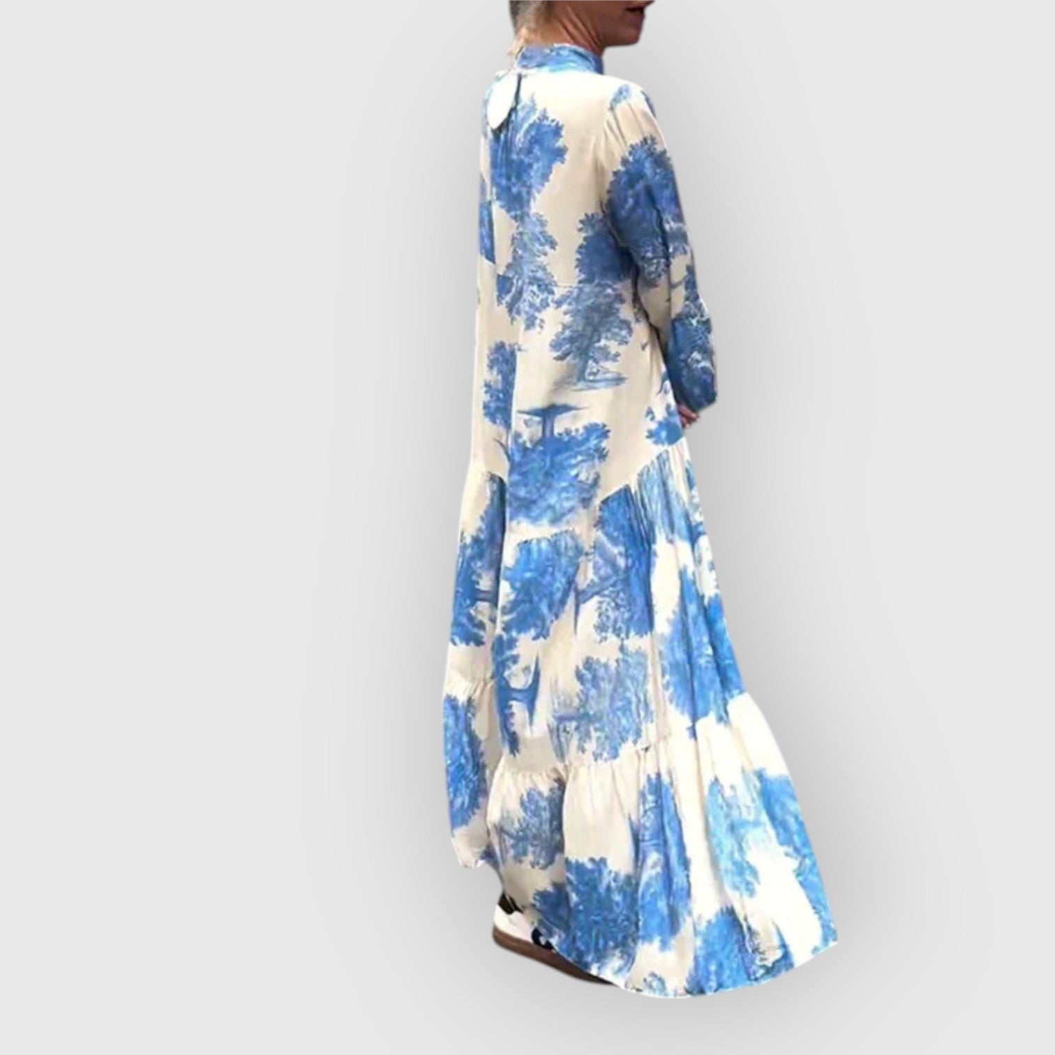 SeraAmsterdam™ | Bloemen Maxi Jurk