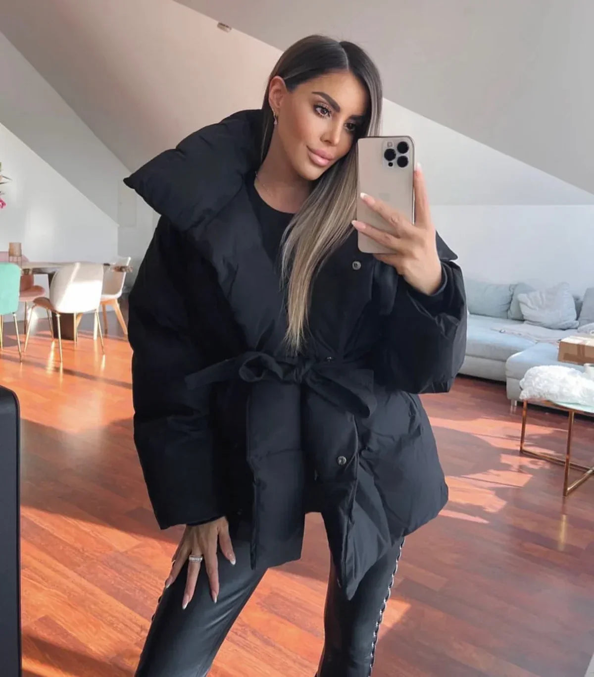 SeraAmsterdam™ | Elegante Gewatteerde Jas